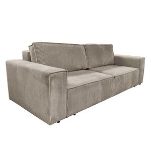 KONDELA Harpera Big Sofa rozkladacia pohovka s úložným priestorom sivobéžová (taupe) vyobraziť