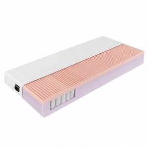 KONDELA Cloud 90 obojstranný taštičkový matrac 90x200 cm biela vyobraziť