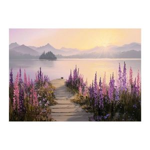 Obraz 113x85 cm Lupine Shore – Styler vyobraziť
