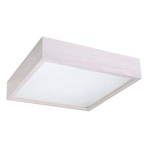 Biele stropné svietidlo so skleneným tienidlom 38.5x38.5 cm Busha - Sollux vyobraziť