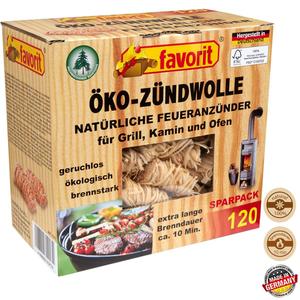 FAVORIT Podpaľovač hobliny, 120ks, FAVORIT 1217 vyobraziť