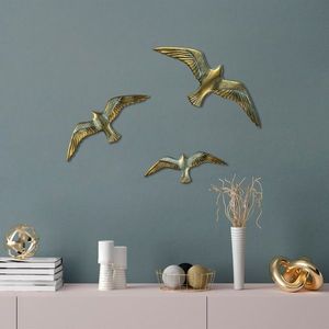 Dekoratívny doplnok na stenu Flying Seagulls - 1 vyobraziť