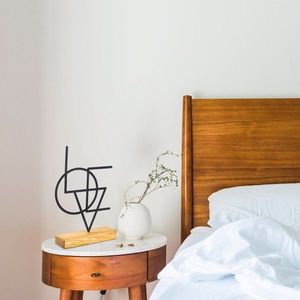 Dekoratívny predmet Geometric - Black vyobraziť