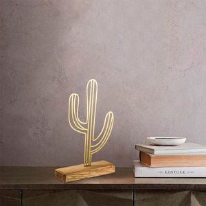 Dekoratívny predmet Cactus - Gold vyobraziť