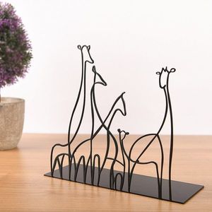 Dekoratívny predmet Giraffa - Black vyobraziť