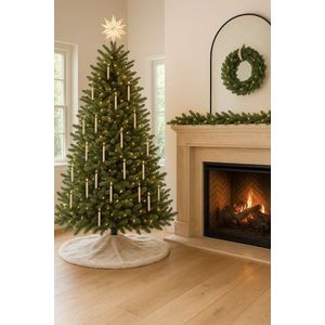 Christmas Tree Rug Yilbasi -Off White 8 vyobraziť