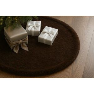 Christmas Tree Rug Yilbasi - Brown 6 vyobraziť