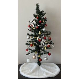 Christmas Tree Rug Pelush Christmas - Ecru vyobraziť