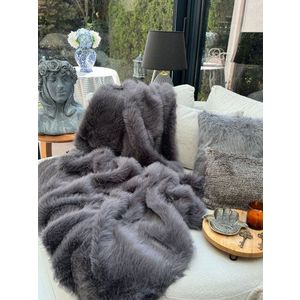 Přehoz na pohovku Lolita 150x100 - Anthracite vyobraziť