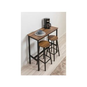 Barový stôl Mola 100 - Barok Black vyobraziť