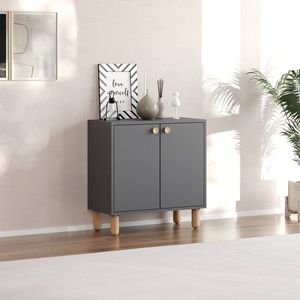 Viacúčelová skrinka Lina - Anthracite vyobraziť