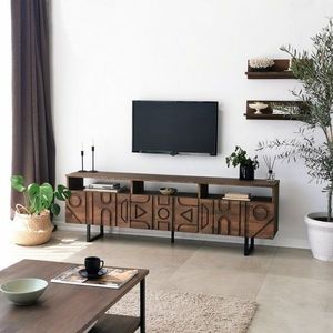 TV skrinka / Obývacia stena Aristo - Walnut vyobraziť