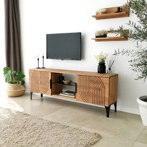 TV skrinka / Obývacia stena Lidya - Oak vyobraziť