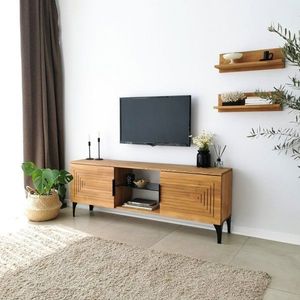 TV skrinka / Obývacia stena Joanne - Oak vyobraziť