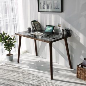 Písací stôl Cozy Çalışma Masası Ahşap Temperli Cam vyobraziť