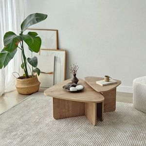 Súprava konferenčných stolíkov Ballare Set - Sapphire Oak vyobraziť