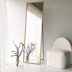 Stojace zrkadlo Cool - Gold vyobraziť