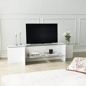 TV stolík Escape TV - White vyobraziť