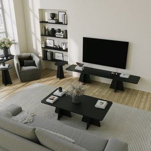 Konferenčný stolík Mushroom - Black vyobraziť