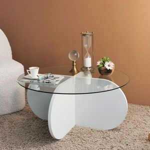 Konferenčný stolík Bubble - White vyobraziť
