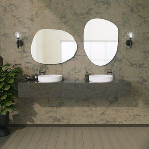 Dekoratívne zrkadlo Gusto Mirror - Black vyobraziť