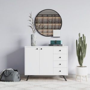 Viacúčelová skrinka Waga - White vyobraziť