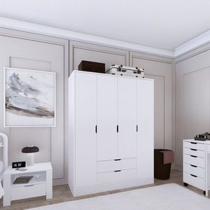 Šatníková skriňa Duru 4 Door 1600-017 vyobraziť