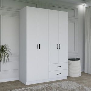 Šatníková skriňa Yaman 1600-033 - White vyobraziť