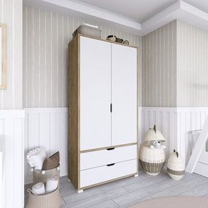 Šatníková skriňa 90 Cm 1600-015 vyobraziť