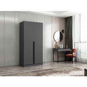 Šatníková skriňa Kale Plus Membrane Anthracite - 210 vyobraziť