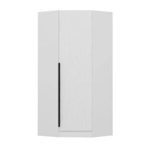Šatníková skriňa Kale Plus 1 White - 210 vyobraziť