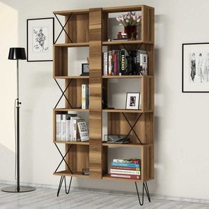 Knižnica Extra - Walnut vyobraziť