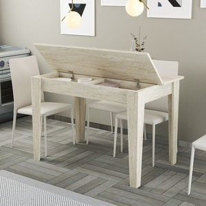 Kuchynský stôl Kiev - Travertine vyobraziť