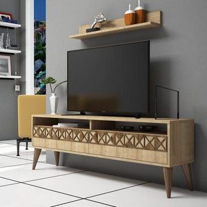 TV skrinka / Obývacia stena Line - Oak vyobraziť