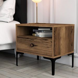 Nočný stolík Lizbon 532 - Walnut vyobraziť