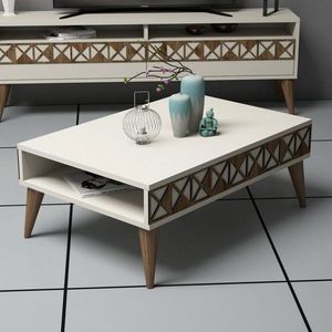 Konferenčný stolík Line - Cream vyobraziť