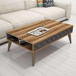Konferenčný stolík City - Walnut, Chalcedony vyobraziť