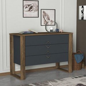 Komoda Bumerang - Walnut, Anthracite vyobraziť