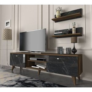 TV skrinka / Obývacia stena Ayden - Marble vyobraziť