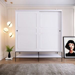 Šatníková skriňa Martin 190 - White vyobraziť