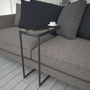 Príručný stolík / Odkladací stolík Callen - Black Marble vyobraziť