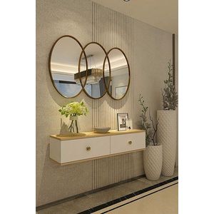 Komoda Zuzu 120 - Sapphire Oak, White vyobraziť