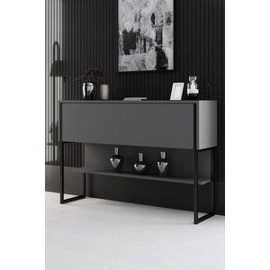 Komoda Luxe - Black, Anthracite vyobraziť