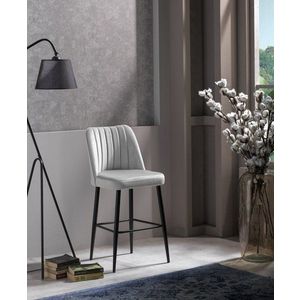 Bar Stool Set (4 Pieces) Vento - Cream vyobraziť