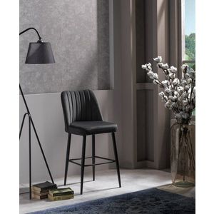 Bar Stool Set (4 Pieces) Vento - Anthracite vyobraziť