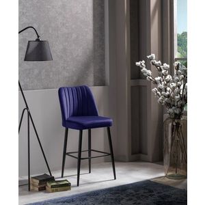 Bar Stool Set (2 Pieces) Vento - Sax Blue vyobraziť