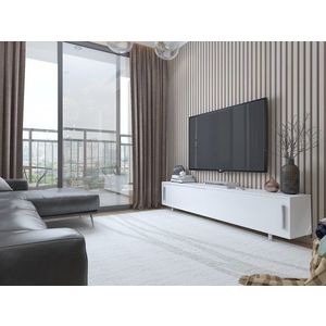 TV stolík Nehi - White, White vyobraziť