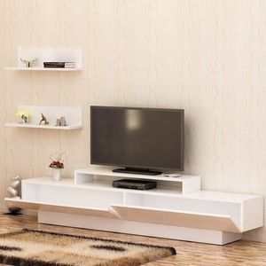 TV skrinka / Obývacia stena Lucca TV - White, White vyobraziť