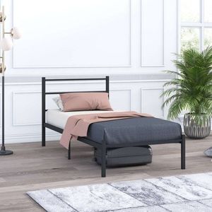 Rám jednolôžkovej postele Basic - Black 100x200 vyobraziť