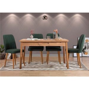 Set stola a stoličiek (5 kusov) Costa Atlantice-Green vyobraziť